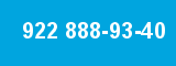 922 888-93-40